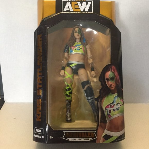 NEW AEW Unrivaled 8 Kris Statlander 6'' Action Figure - Picture 3 of 9